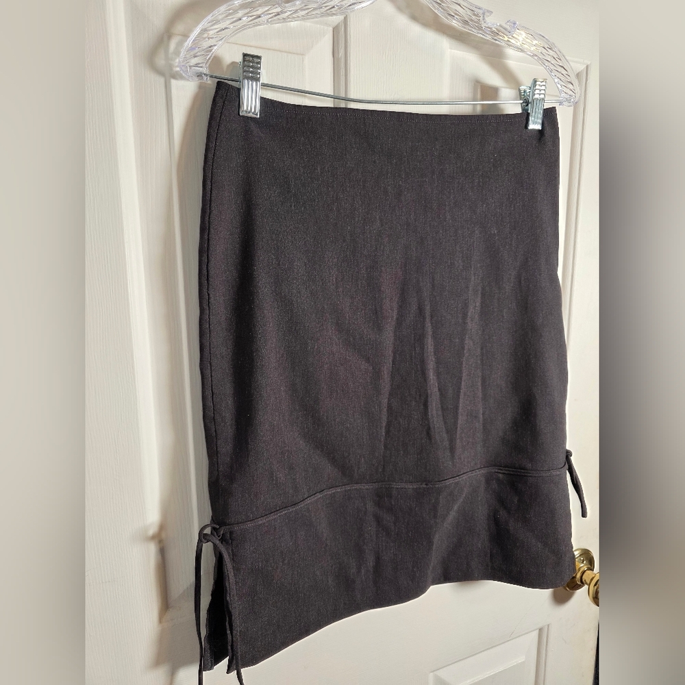 Spicewear A Line Pencil Skirt Size Medium Gray
